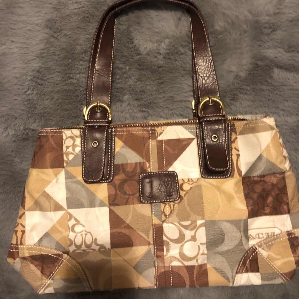 Vintage Coach Tote